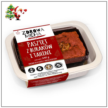 Pasztet z Burakiem i Tahini Bezglutenowy 280 g - Zdrowa Micha (Na Zamówienie