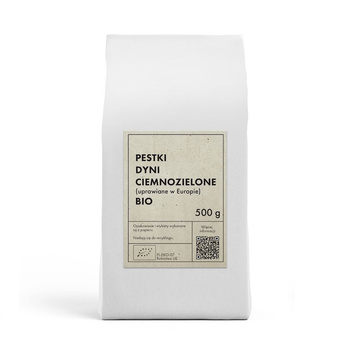 Pestki Dyni Ciemnozielone (Uprawiane w Europie) BIO 500 g