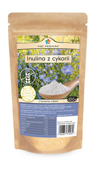 Inulina z Korzenia Cykorii Bezglutenowa (2 szt x 300 g)