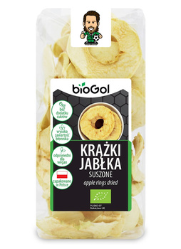 Jabłka Suszone Krążki Bezglutenowe BIO (3 szt x 50 g)