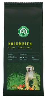 Kawa Ziarnista Arabica 100 % Kolumbia Bio 250 g