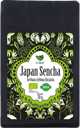 Herbata Zielona Liściasta Sencha Japońska BIO (2 szt x 70 g)