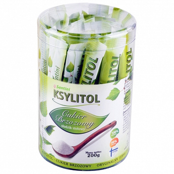 Ksylitol w Saszetkach (40 x 5 g) (2 szt x 200 g)