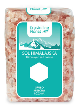 Sól Himalajska Różowa Grubo Mielona (6 szt x 600 g)