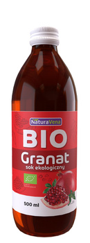 Sok z granatu 100 % BIO 500 ml