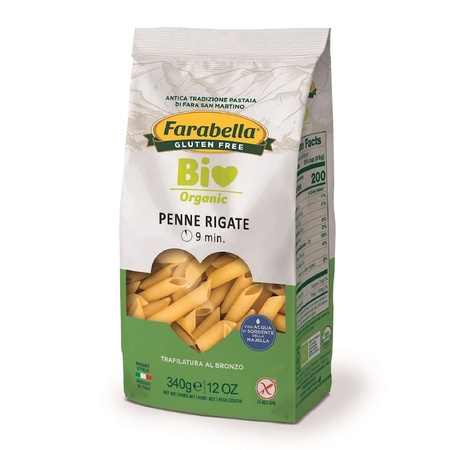 Makaron (Kukurydziano - Ryżowy) Penne Rigate Bezglutenowy BIO 340 g