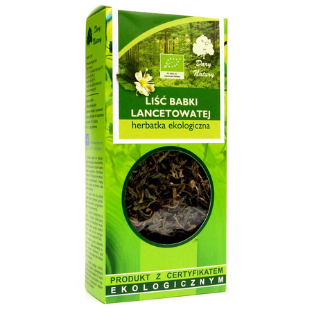 Herbatka Liść Babki Lancetowatej BIO 25 g