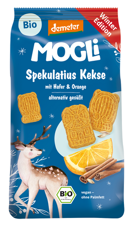 Ciastka Korzenne o Smaku Pomarańczy Demeter BIO (2 szt x 125 g)