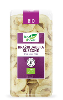Jabłka Suszone Krążki Bezglutenowe BIO (2 szt x 100 g)