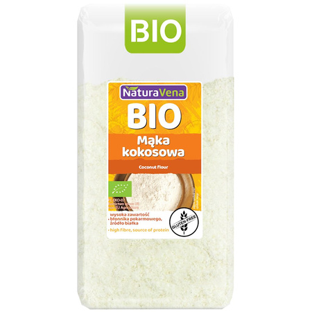 Mąka Kokosowa Bezglutenowa BIO (7 szt x 500 g)