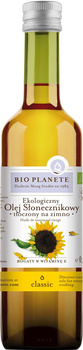 Olej Słonecznikowy Tłoczony Na Zimno BIO (2 szt x 500 ml)