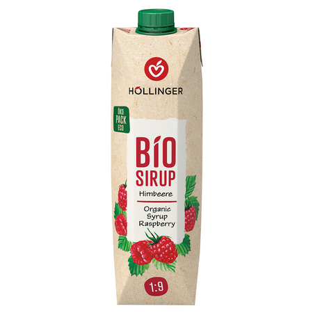 Syrop Malinowy BIO 1 l
