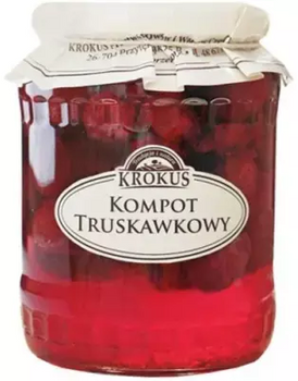 Kompot Truskawkowy 640 g () (2 szt x 260 g)