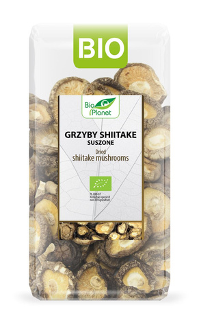 Shiitake (Grzyby Suszone) BIO (2 szt x 50 g)