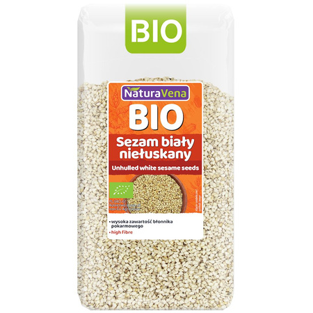 Sezam Biały Niełuskany BIO (7 szt x 250 g)