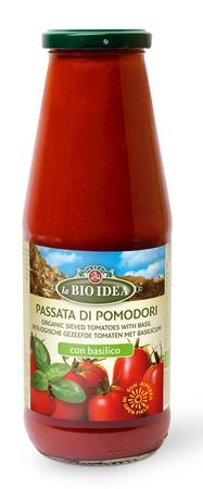 Sos Pomidorowy Passata Z Bazylią Bio (2 szt x 680 g)