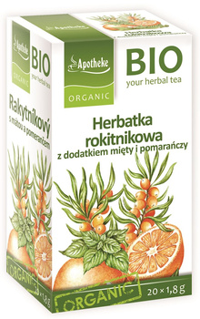 Herbatka Rokitnikowa z Miętą i Pomarańczą BIO (20 x 1,8 g) (3 szt x 36 g)