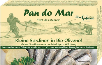 Sardynki Europejskie w BIO Oliwie z Oliwek Extra Virgin (2 szt x 120 g)