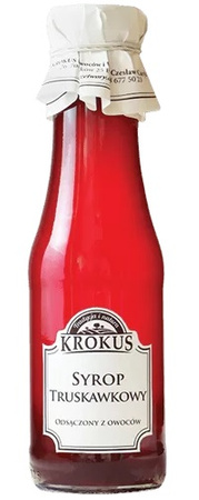 Syrop Truskawkowy Bezglutenowy 355 g () (2 szt x 280 ml)