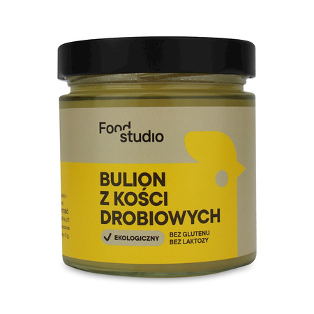 Bulion Drobiowy w Płynie Bezglutenowy BIO (Słoik) (2 szt x 350 ml)
