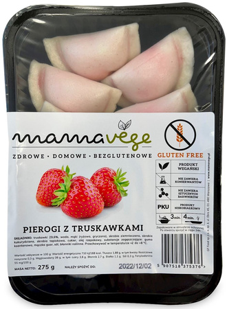 Pierogi z Truskawkami Bezglutenowe 275 g