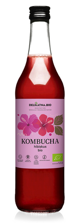Kombucha z Hibiskusem BIO (2 szt x 500 ml)