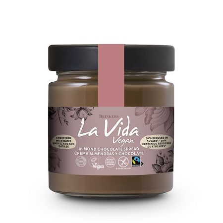 Krem Migdałowo - Czekoladowo - Daktylowy Fair Trade Bezglutenowy BIO 200 g