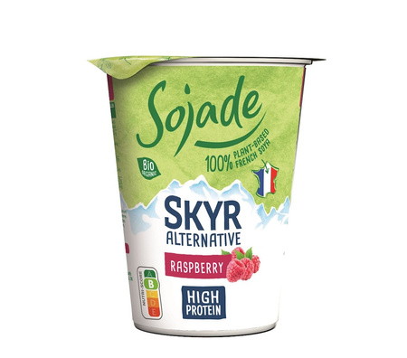 Deser Typu Skyr Proteinowy Sojowy Malinowy BIO 400 g