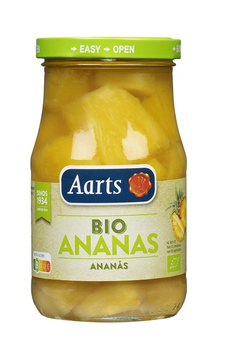 Ananas Kawałki w Lekkim Syropie BIO 350 g () (Słoik) (2 szt x 190 g)