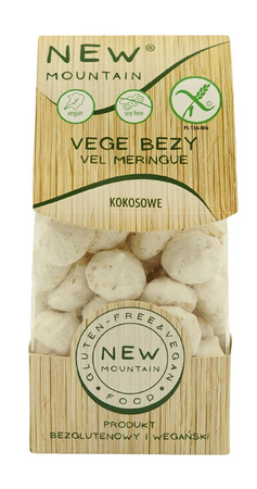 Bezy Wegańskie Kokosowe Bezglutenowe (2 szt x 70 g)