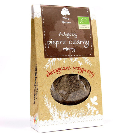 Pieprz Czarny Mielony BIO (2 szt x 50 g)