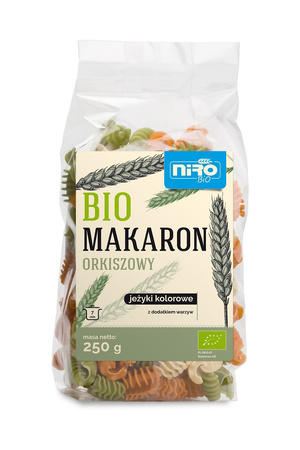 Makaron (Orkiszowy Kolorowy) Jeżyki BIO 250 g