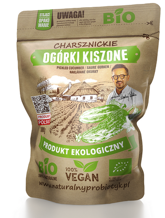 Ogórki Kiszone Bio 1000 G (500 g) (2 szt x 1 kg)