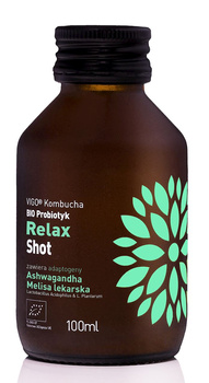 Shot Kombucha Probiotyk Relax Bezglutenowy BIO (6 szt x 100 ml)