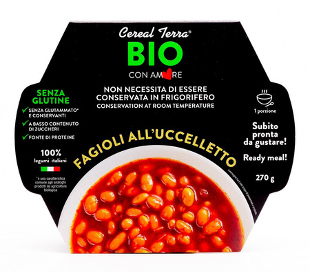 Fasolka Cannellini z Pomidorami BIO 270 g