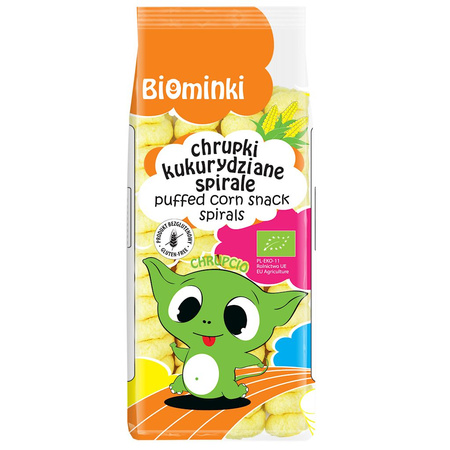 Chrupki Kukurydziane Spirale Bezglutenowe BIO (5 szt x 60 g)