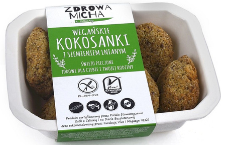Kokosanki z Siemieniem Lnianym Bezglutenowe 160 g