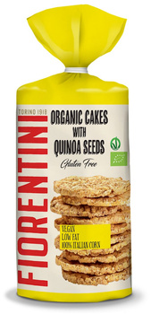 Wafle Kukurydziane z Quinoa Bezglutenowe BIO (4 szt x 120 g)