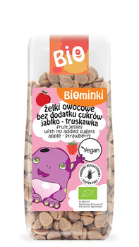 Żelki Owocowe Bez Dodatku Cukrów Bezglutenowe BIO (2 szt x 150 g)