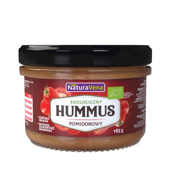 Hummus z Suszonymi Pomidorami BIO (6 szt x 185 g)