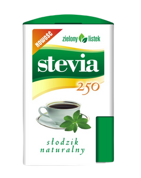 Stevia Pastylki w Dozowniku (250 Szt) (2 szt x 13 g)