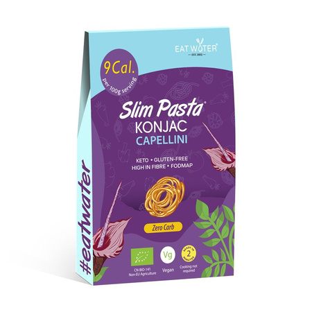 Makaron (Konjac) Capellini Bezglutenowy BIO 270 g () (5 szt x 200 g)