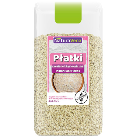 Płatki Owsiane Błyskawiczne Bezglutenowe (6 szt x 300 g)