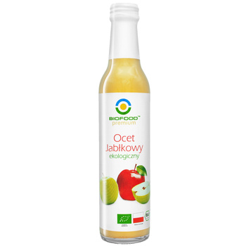 Ocet Jabłkowy 5 % Niefiltrowany BIO (3 szt x 250 ml)