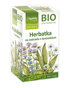 Herbatka Na Oskrzela z Tymiankiem BIO (20 x 1,5 g) (3 szt x 30 g)