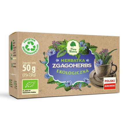 Herbatka Zgagoherbs BIO (25 x 2 g) (3 szt x 50 g)