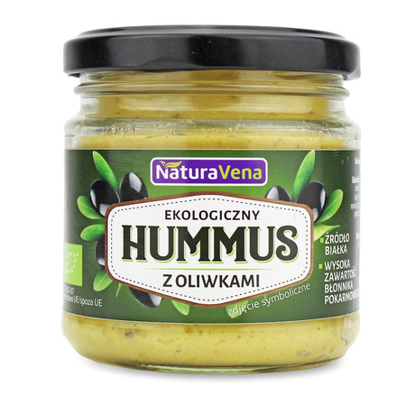 Hummus Z Oliwkami Bio (3 szt x 185 g)