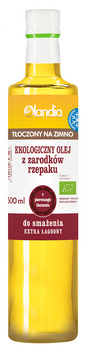 Olej z Zarodków Rzepaku Do Smażenia Tłoczony Na Zimno BIO 500 ml