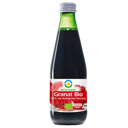 Sok z granatu Nfc Bezglutenowy BIO 300 ml