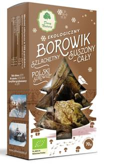 Borowik Szlachetny Suszony Cały BIO 70 g